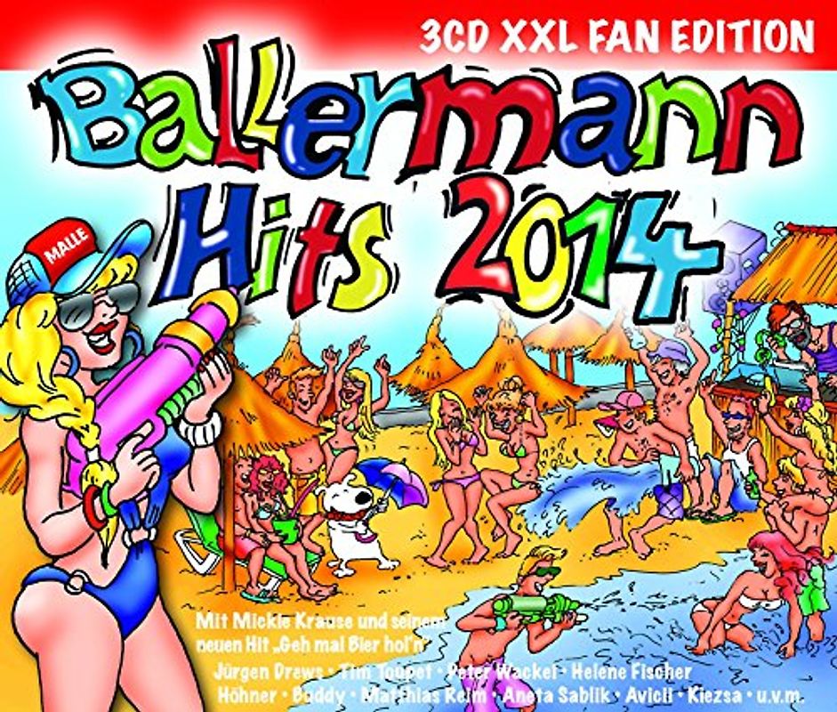 Various - Ballermann Hits 2014 XXL Fan Edition