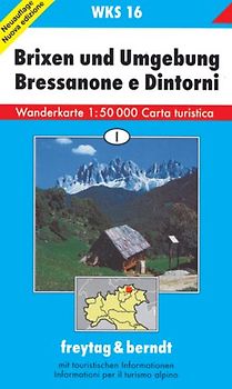 Brixen und Umgebung. 1:50000