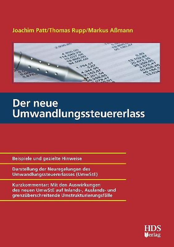 Der neue Umwandlungssteuererlass