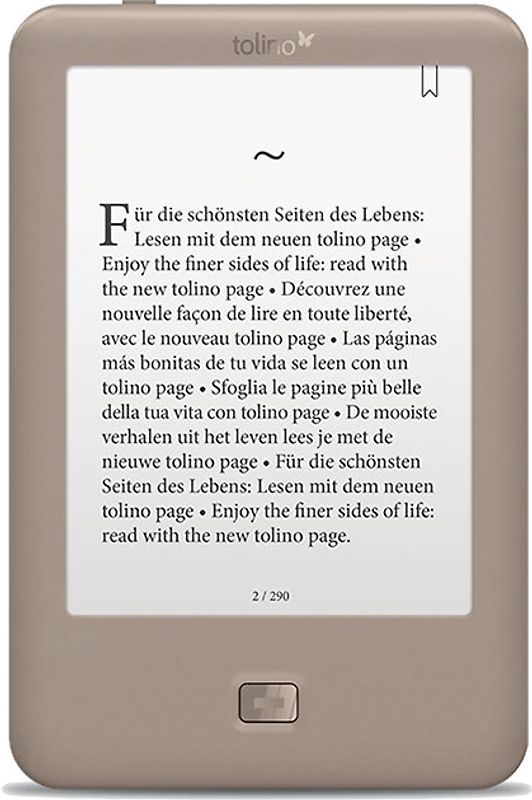 Tolino Page 6" 4 Go [Wi-Fi] brun