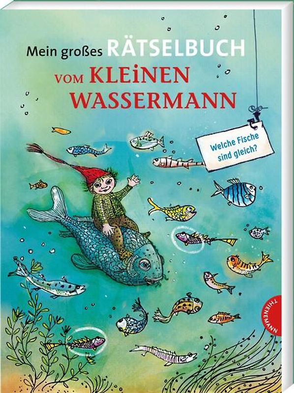 Der kleine Wassermann: Mein großes Rätselbuch vom kleinen Wassermann