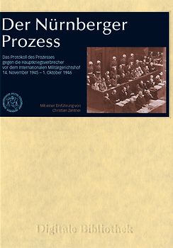 Digitale Bibliothek 20: Der Nürnberger Prozeß MacOS