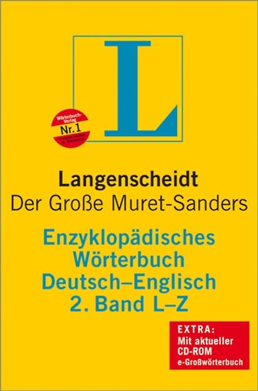 Langenscheidt Enzyklopädisches Wörterbuch Englisch - Buch mit CD-ROM, 2. Band L-Z