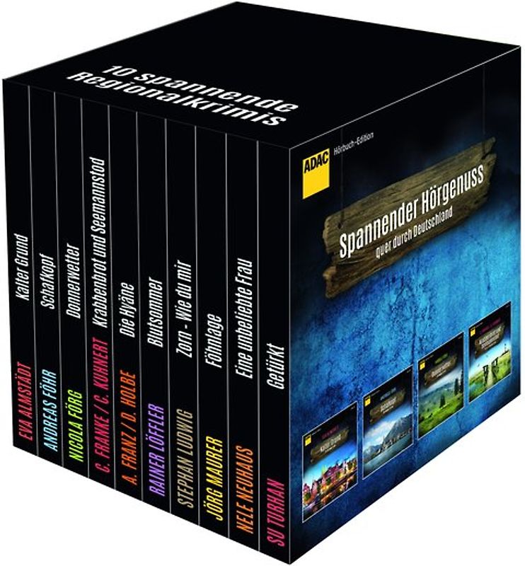 ADAC Hörbuch-Edition Regionalkrimis 2017