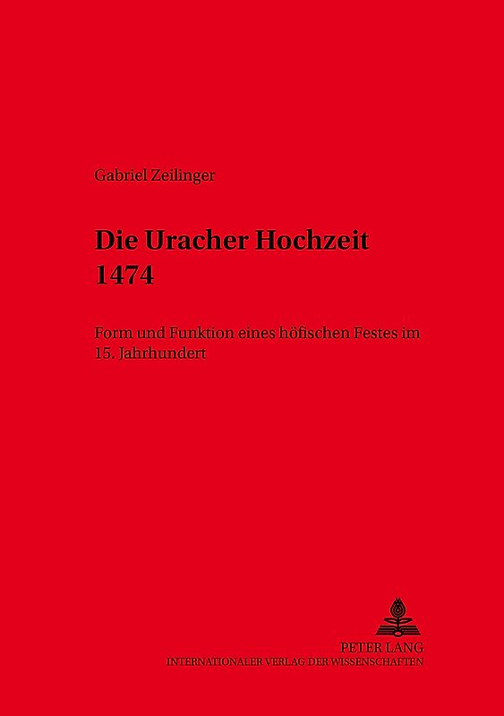 Die Uracher Hochzeit 1474