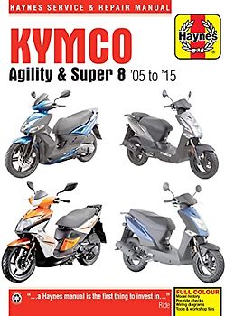 Kymco Agility & Super 8 Scooters (05 - 15)