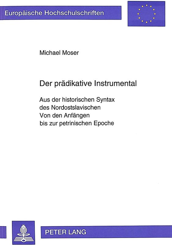 Der prädikative Instrumental