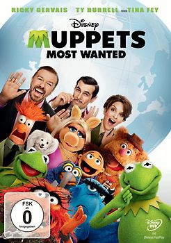 Muppets Most Wanted DVD