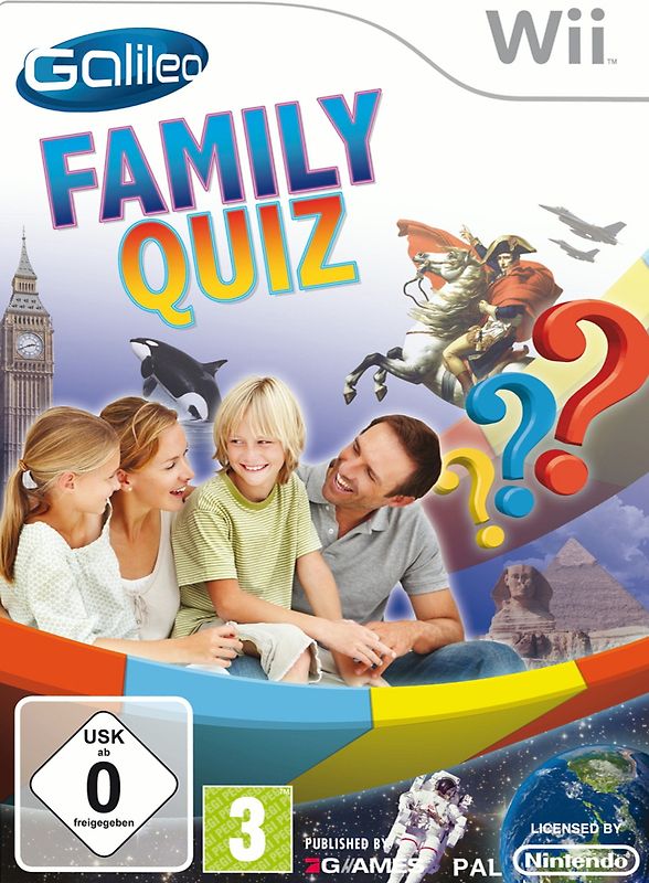 Galileo Family Quiz Nintendo Wii