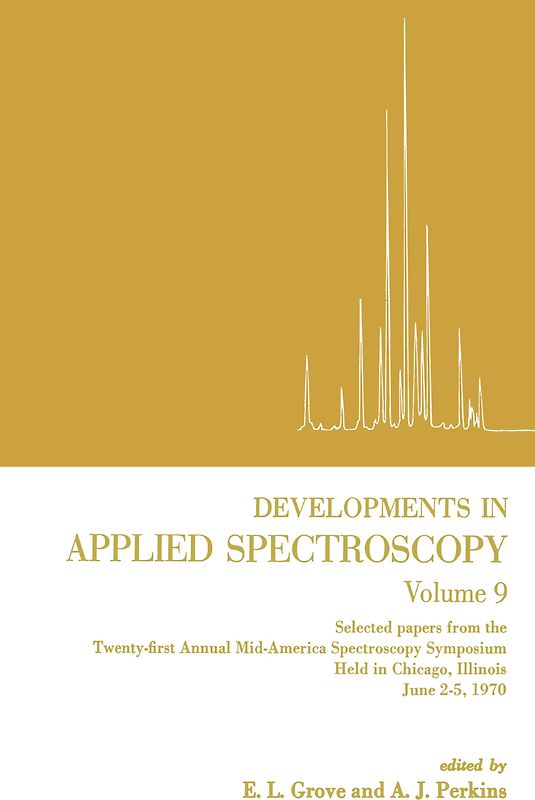 Developments in Applied Spectroscopy