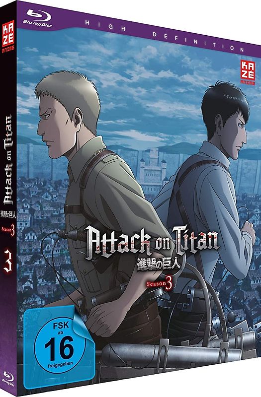 Attack on Titan - Staffel 3 - Vol. 3 Blu-ray Disc