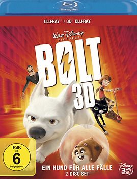 Bolt  3D - Ein Hund für alle Fälle [2-Disc Set, inkl. 2D Version] 3D Blu-ray Disc