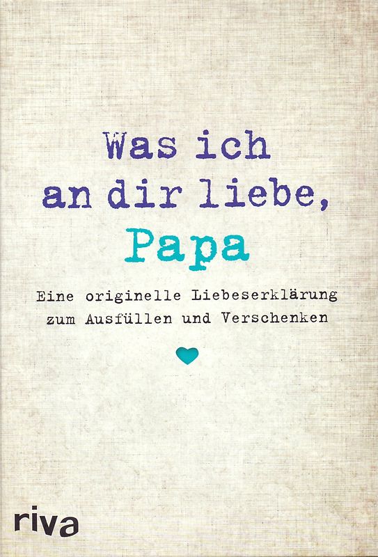 Was ich an dir liebe, Papa
