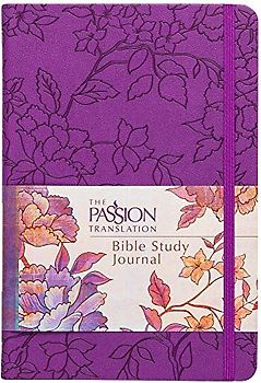 The Passion Translation Bible Study Journal (Peony)