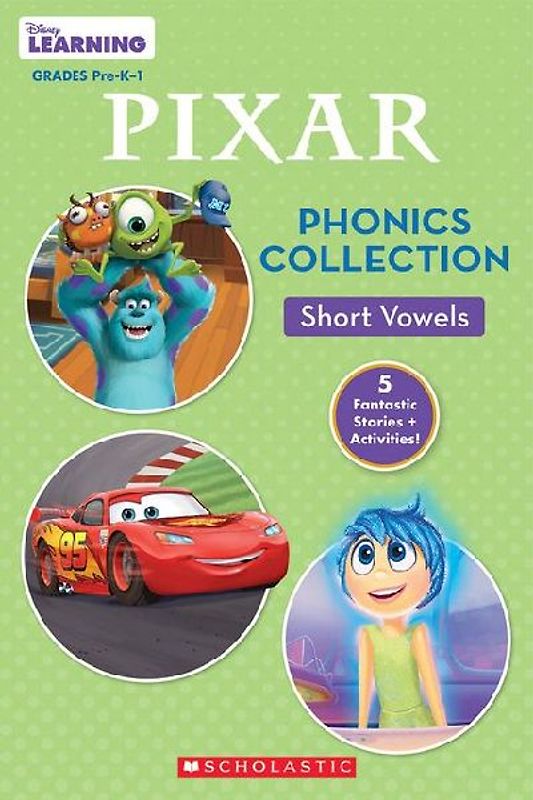 Disney Pixar Phonics Collection: Short Vowels (Disney Learning: Bind-Up)