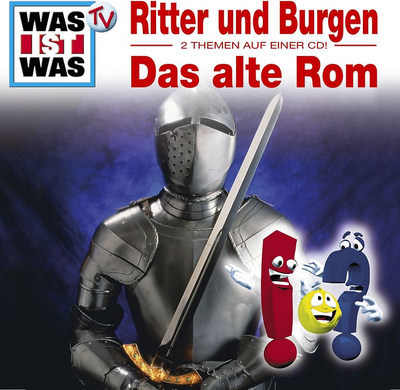 Was ist Was: Folge 04 - Ritter & Burgen/ Das Alte Rom [Audio CD]