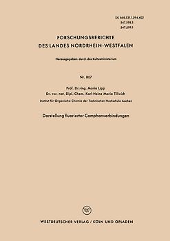 Darstellung fluorierter Camphanverbindungen