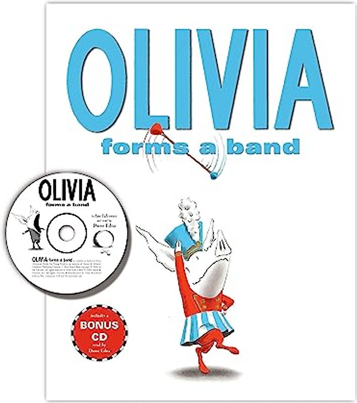 Olivia Forms a Band: Book and CD
