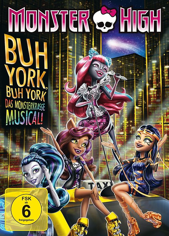 Monster High - Buh York, Buh York - Das monsterkrasse Musical! DVD