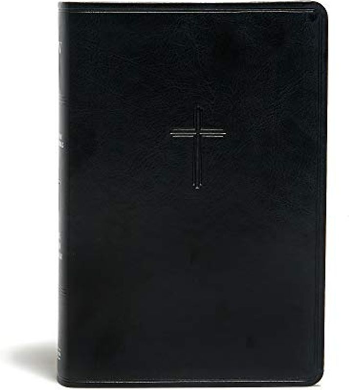 KJV Everyday Study Bible, Black Leathertouch