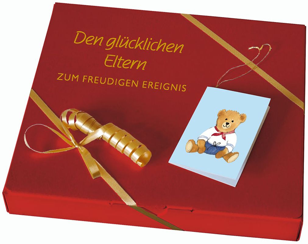 Den glücklichen Eltern zum freudigen Ereignis