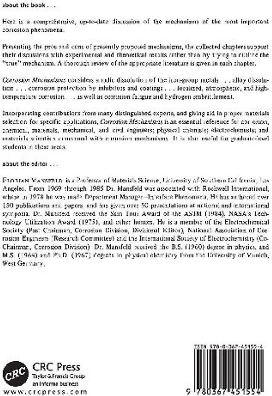 Corrosion Mechanisms