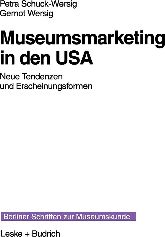 Museumsmarketing in den USA