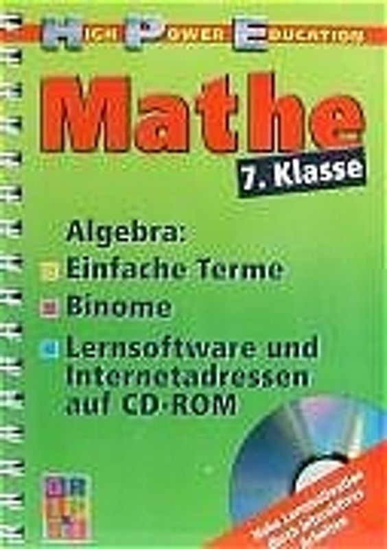 Mathe 7. Klasse, Algebra