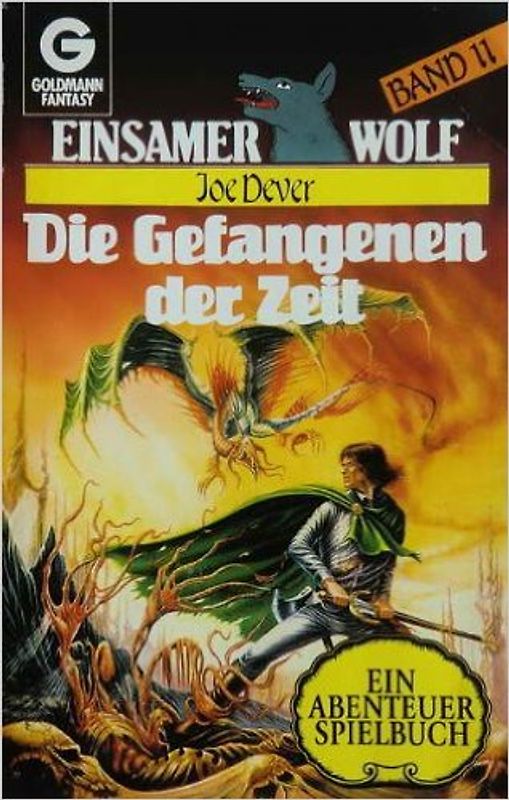 Einsamer Wolf / Die Gefangenen der Zeit. Fantasy Rollenspielbücher