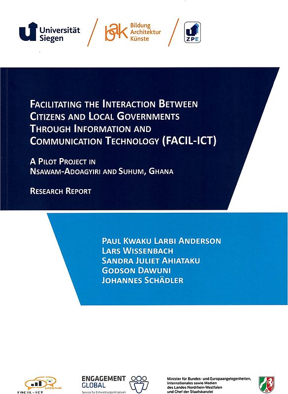 FACILITATING THE INTERACTION BETWEEN CITIZENS AND LOCAL GOVERNMENTS THROUGH INFORMATION AND COMMUNICATION TECHNOLOGY (FACIL‐ICT)