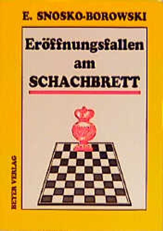 Eröffnungsfallen am Schachbrett