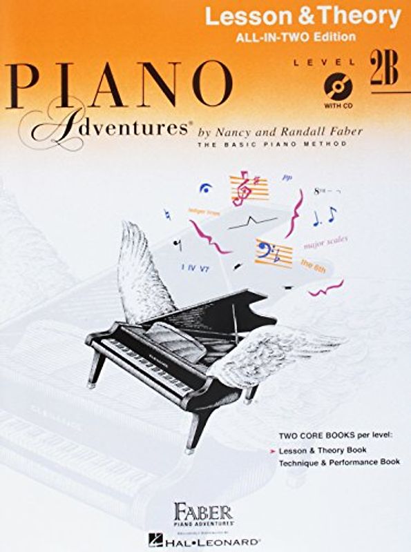 Piano Adventures: Level 2B Lesson And Theory Book - International Anglicized Edition (Book/CD): Lesson & Theory - Anglicised Edition