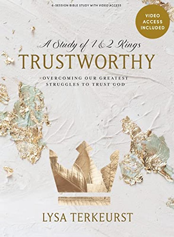 Trustworthy - Bible Study Book With Video Access