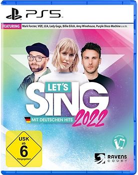 Let's Sing 2022 mit deutschen Hits PlayStation 5