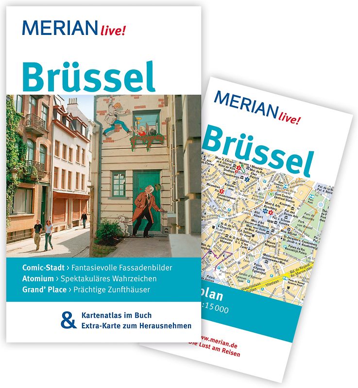 MERIAN live! Reiseführer Brüssel