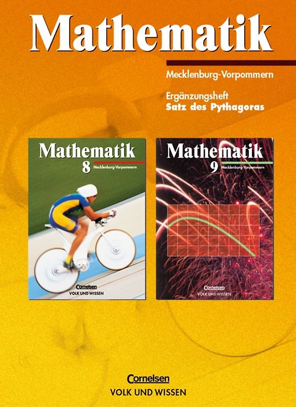 Mathematik Sekundarstufe I - Ausgabe Volk und Wissen - Regionale... / 8. Schuljahr - Pythagoras