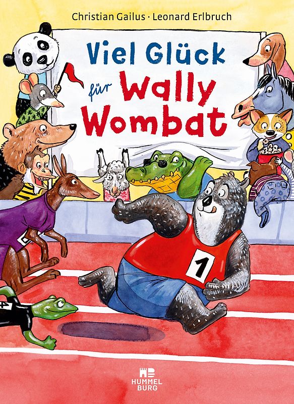 Viel Glück für Wally Wombat