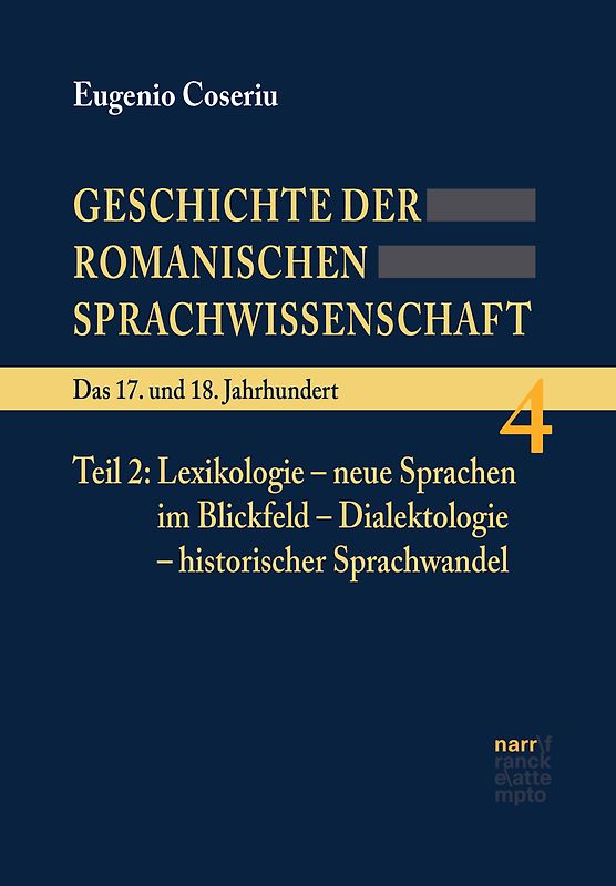 Geschichte der romanischen Sprachwissenschaft