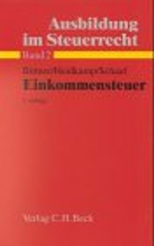 Ausbildung im Steuerrecht / Einkommensteuer