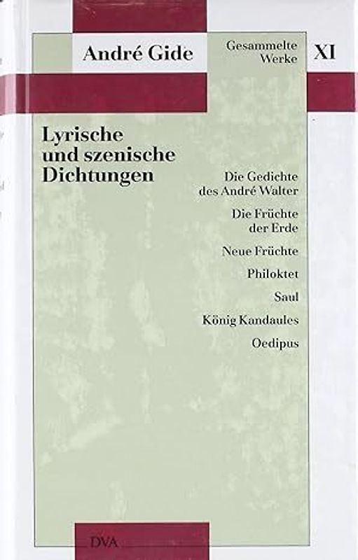Gide, Gesammelte Werke in 12 Bänden