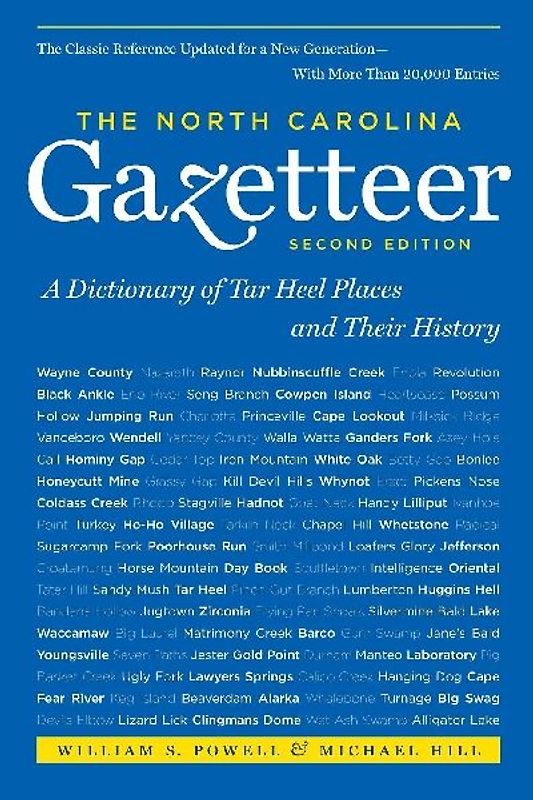 The North Carolina Gazetteer, 2nd Ed