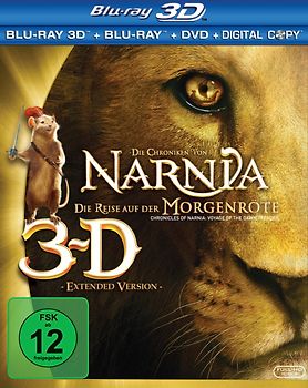 Die Chroniken von Narnia - Die Reise auf der Morgenröte [3D Blu-ray] 3D Blu-ray Disc