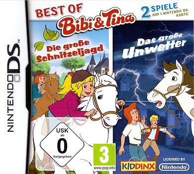 Best of Bibi & Tina: Die große Schnitzeljagd + Das große Unwetter Nintendo DS