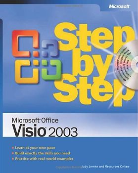 Microsoft® Office Visio® 2003 Step by Step - Judy Lemke [Paperback, incl. CD]