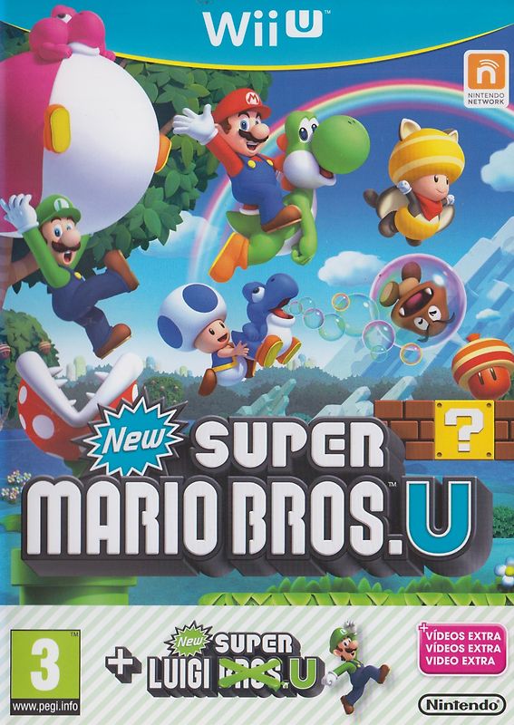 New Super Mario Bros. U + New Super Luigi Bros. U [EU Import] Nintendo Wii U