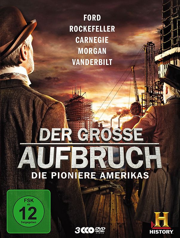 Der große Aufbruch - Die Pioniere Amerikas [3 DVDs] DVD