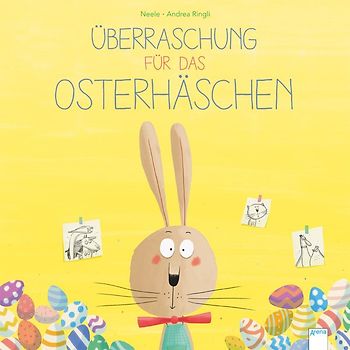 Überraschung für das Osterhäschen
