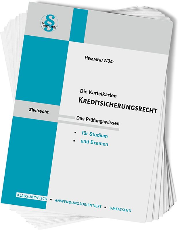 Die Karteikarten Kreditsicherungsrecht