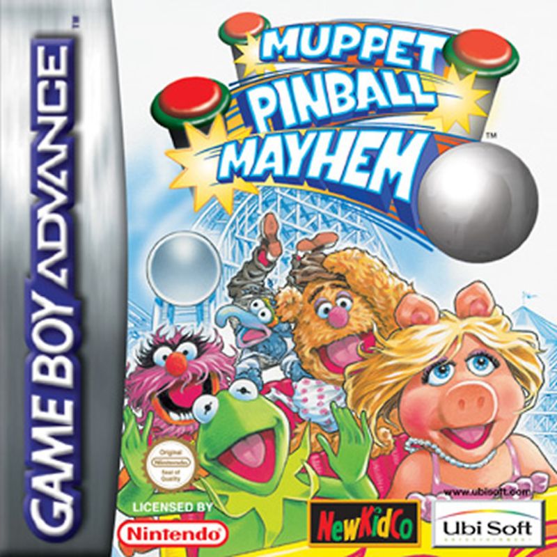 Muppet Pinball Nintendo Game Boy Advance