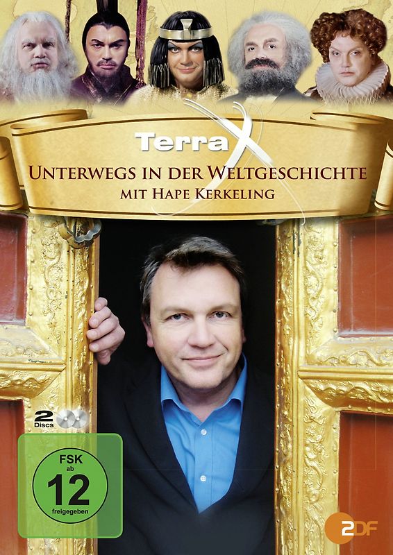 Terra X - Unterwegs in der Weltgeschichte mit Hape Kerkeling [2 DVDs] DVD